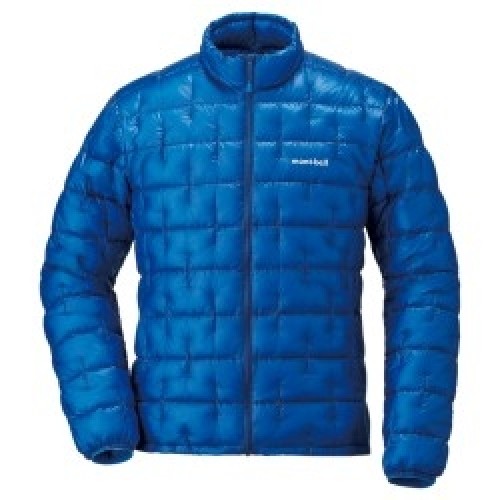 Mont-bell Jaka M PLASMA1000 Down Jacket M Blue image 1