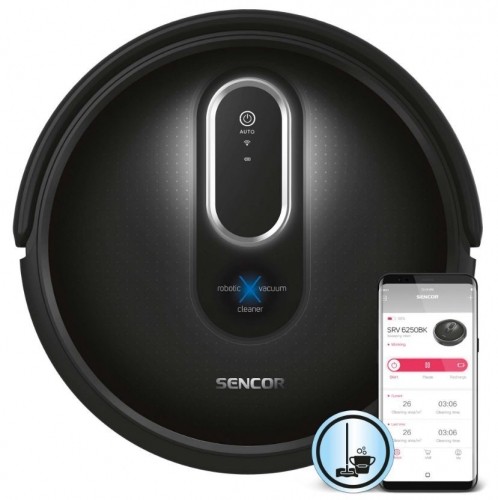 Robotic vacuum cleaner Sencor SRV6250BK image 1