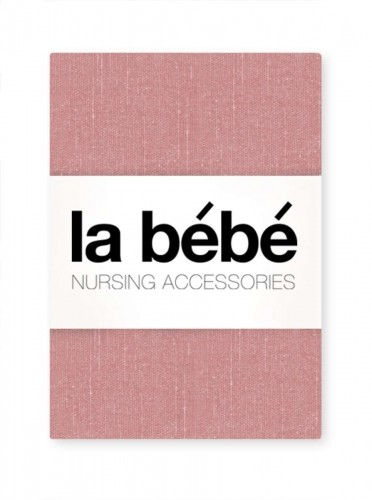 La Bebe™ Set 150x210/40x60(2) Art.85206 Old Rose Комплект постельного белья из 3х частей 150x210/40x60(2) image 1