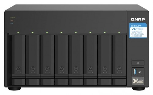 NAS STORAGE TOWER 8BAY/NO HDD TS-832PX-4G QNAP image 1