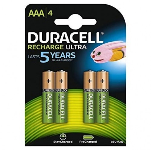 Duracell Precharged HR03 850MAH ALWAYS READY Blistera iepakojumā 4gb. image 1