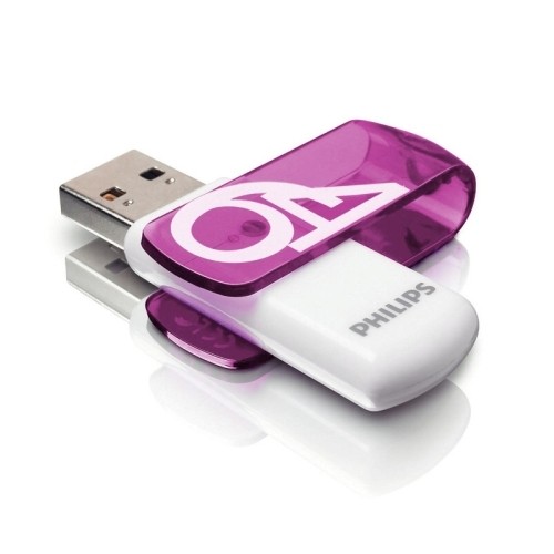 Philips USB 2.0 Flash Drive Vivid Edition (violeta) 64GB image 1