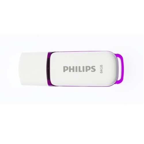 Philips USB 2.0 Flash Drive Snow Edition (фиолетовая) 64GB image 1