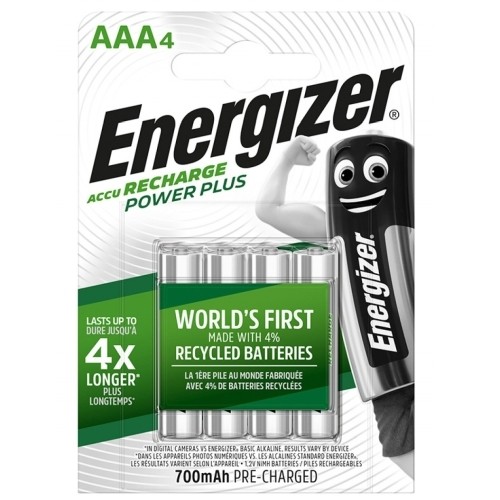 Energizer PRECHARGED HR03 700MAH ALWAYS READY БЛИСТЕРНАЯ УПАКОВКА 4ШТ. image 1