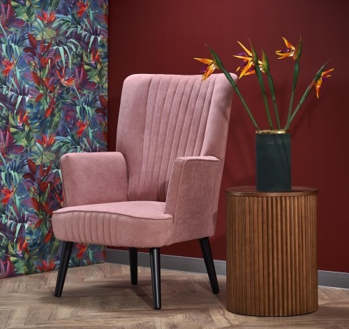 Halmar DELGADO chair color: pink image 1