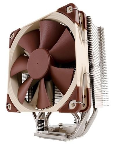 Noctua NH-U12S computer cooling component Processor Cooler 12 cm Brown, Stainless steel image 1