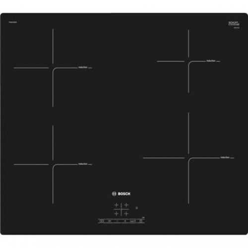 Bosch Serie 4 Induction hob PIE601BB5E Induction, Number of burners/cooking zones 4, TouchSelect Control, Timer, Black image 1