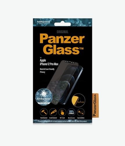 PanzerGlass Apple iPhone 12 Pro Max Edge-to-Edge Privacy Anti-Bacterial image 1