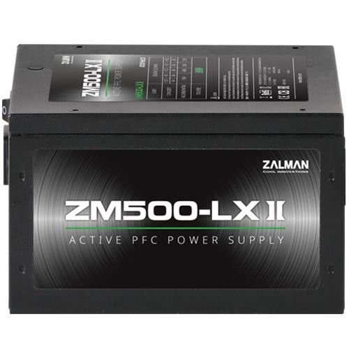 Zalman ZM500-LXII power supply unit 500 W 20+4 pin ATX ATX Black image 1