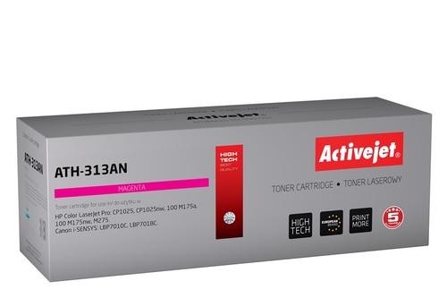 Activejet ATH-313AN toner for HP CE313A. Canon CRG-729M image 1