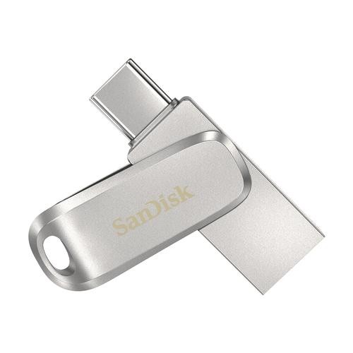 SanDisk Ultra Dual Drive Luxe USB flash drive 1000 GB USB Type-A / USB Type-C 3.2 Gen 1 (3.1 Gen 1) Stainless steel image 1