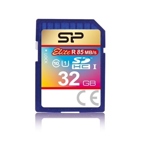 Silicon Power Elite UHS-I, 32GB memory card SDHC Class 10 image 1