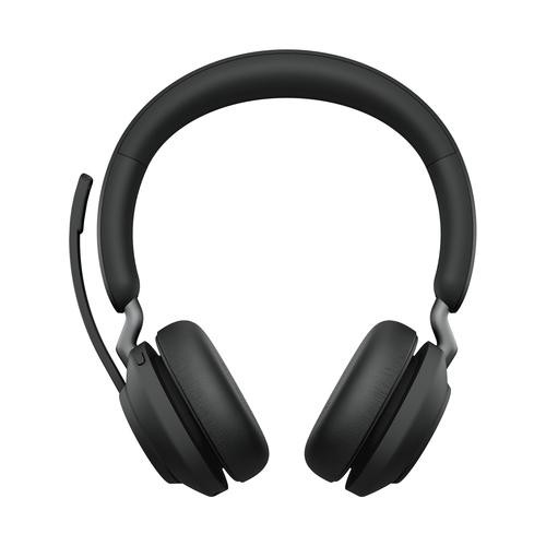 Jabra Evolve2 65, MS Stereo Headset Head-band USB Type-A Bluetooth Black image 1