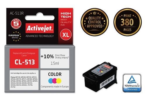 Activejet ink for Canon CL-513 image 1