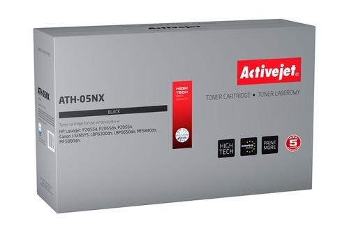 Activejet ATH-05NX toner for HP CE505X. Canon CRG-719H image 1