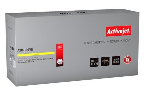 Activejet ATB-326YN toner for Brother; TN-326Y replacement, new image 1