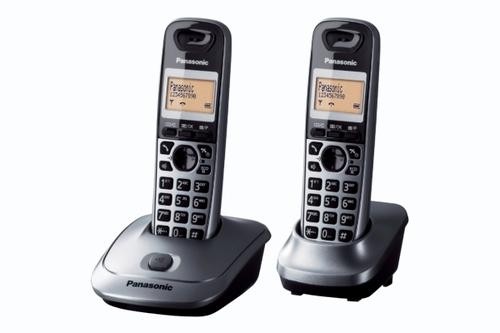 Panasonic KX-TG2512 telephone DECT telephone Caller ID Grey image 1