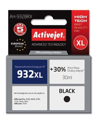 Activejet ink for Hewlett Packard No.932XL CN053AE image 1
