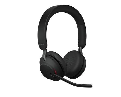 Jabra Evolve2 65, UC Stereo Headset Head-band USB Type-A Bluetooth Black image 1