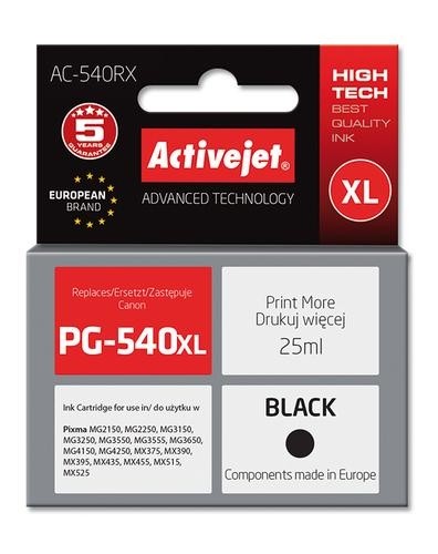 Activejet ink for Canon PG-540 XL image 1