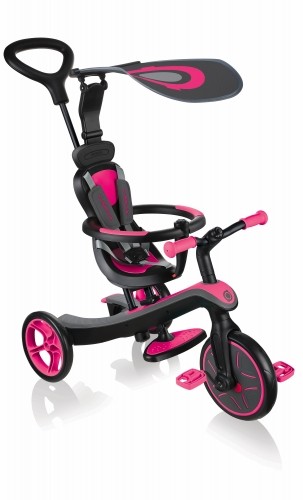 GLOBBER trīsritenis Trike Explorer 4in1, pink, 632-110 image 1