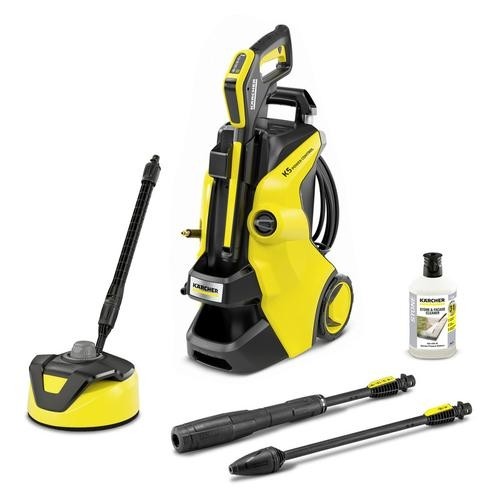 Karcher Kärcher K 5 Power Control Home pressure washer Upright Electric 500 l/h Black, Yellow image 1