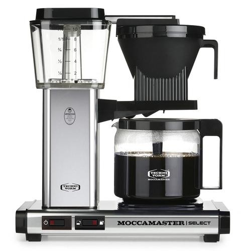 Moccamaster KBG Select Polished Silver Fully-auto Drip coffee maker 1.25 L image 1