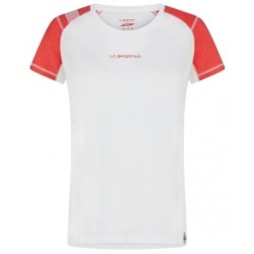 La Sportiva Krekls HYNOA T-Shirt W M White/Hibiscus image 1