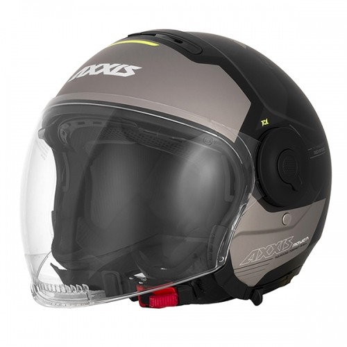 Axxis Helmets, S.a. Raven SV Cypher (M) B2 Grey ķivere image 1