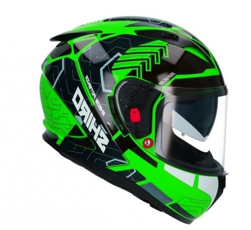 Shiro SH-605 Potenza (L) GREEN/BLACK (001437-0058L) ķivere image 1