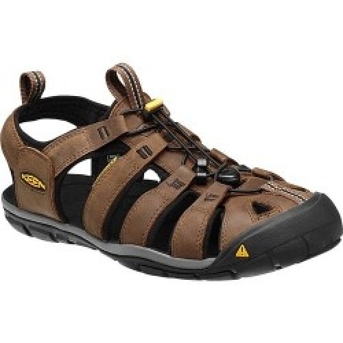 Keen Sandales Clearwater CNX Leather 48 Dark Earth/Black image 1