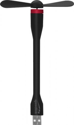 Speedlink USB вентилятор Mini Aero, черный/красный (SL-600500-BKRD) image 1