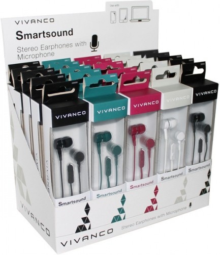 Vivanco austiņas + mikrofons Smartsound 4 (38899) image 1