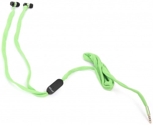 Omega Freestyle наушники + микрофон FH2112, зелёный image 1