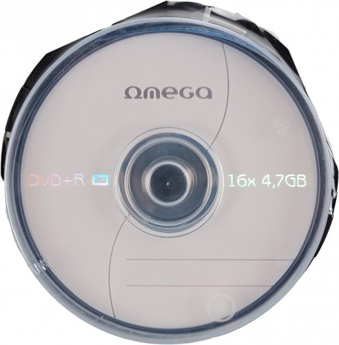 Omega DVD+R 4,7GB 16x 25шт image 1