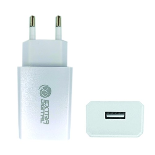 Extradigital Зарядное устройство,  USB: 220V, 2A image 1