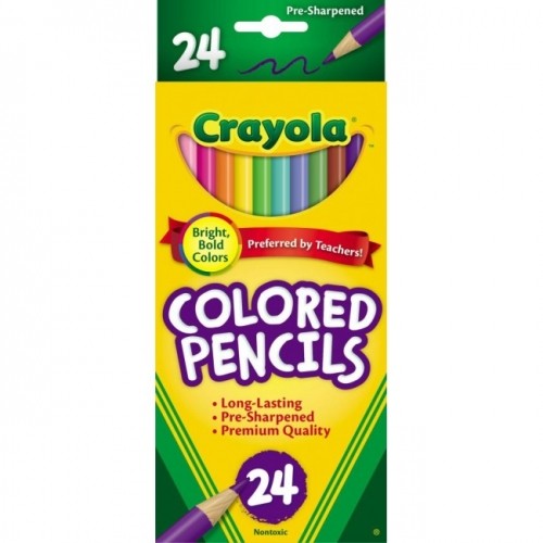 Crayola Zīmuļi, 24 gb. image 1