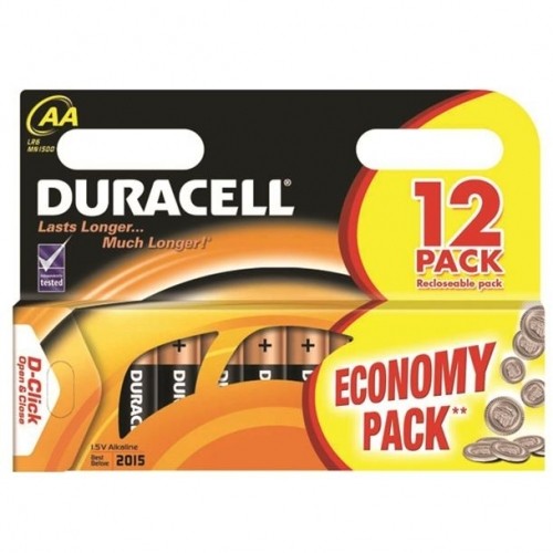 Duracell MN 1500 Basic AA (LR6) Blister Pack 12pcs image 1