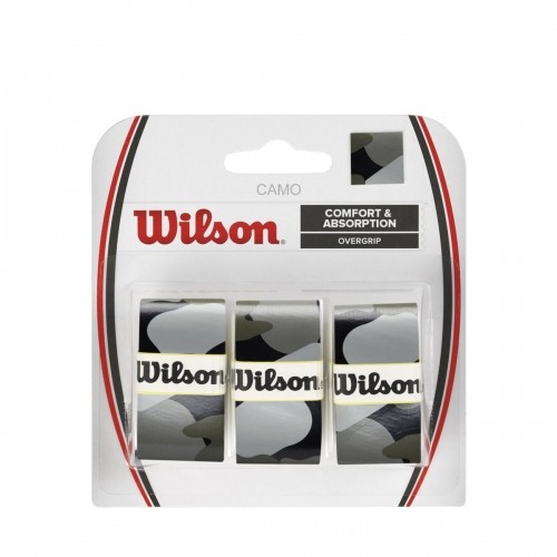 WILSON CAMO OVERGRIP melns 3gb./iep. image 1