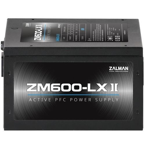 Zalman ZM600-LXII power supply unit 600 W 20+4 pin ATX ATX Black image 1
