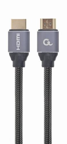 Gembird CCBP-HDMI-1M HDMI cable HDMI Type A (Standard) Grey image 1