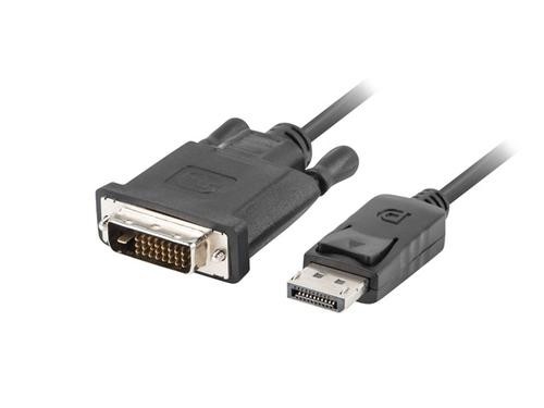 Lanberg CA-DPDV-10CU-0030-BK video cable adapter 3 m DisplayPort DVI-D Black image 1