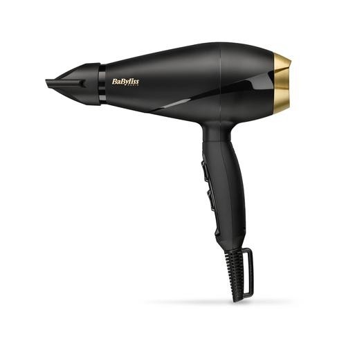 BaByliss 6704E hair dryer 2000 W Black, Gold image 1