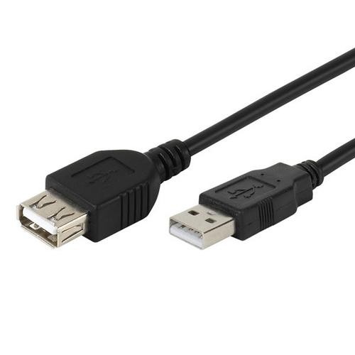 Vivanco USB 2.0 3m USB cable USB A Black image 1