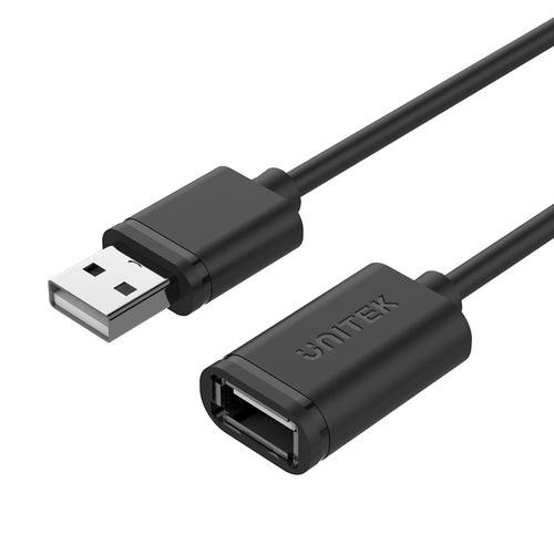 UNITEK Y-C417GBK USB cable 3 m USB 2.0 USB A Black image 1