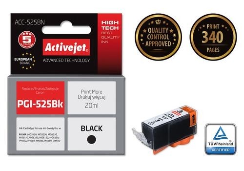 Activejet ink for Canon PGI-525Bk image 1