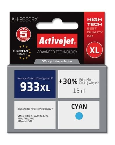 Activejet ink for Hewlett Packard No.933XL CN054AE image 1