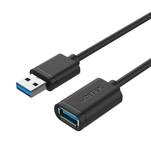 UNITEK Y-C457GBK USB cable 1 m USB 3.2 Gen 1 (3.1 Gen 1) USB A Black image 1