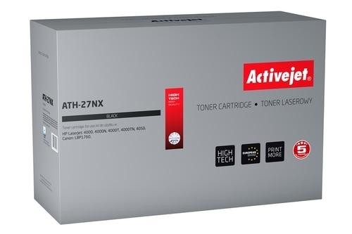 Activejet ATH-27NX toner for HP C4127X. Canon EP-52 image 1