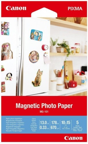 Canon фотобумага Magnetic MG-101 10x15см 5 страниц image 1